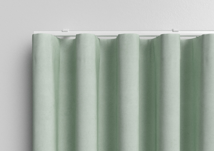 Faux Suede, Duckegg - Made to Measure Curtains - Image 13